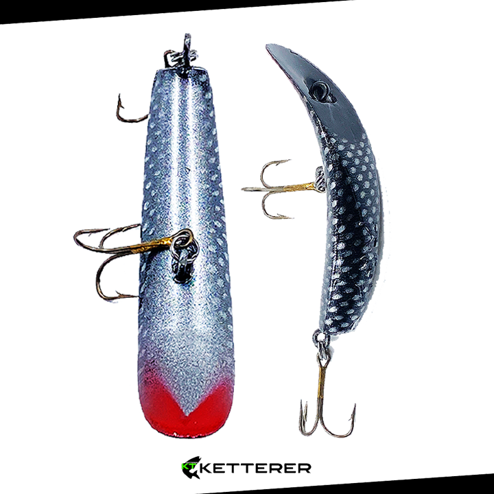 Señuelo Caimán - Viuda Plateada (C01)