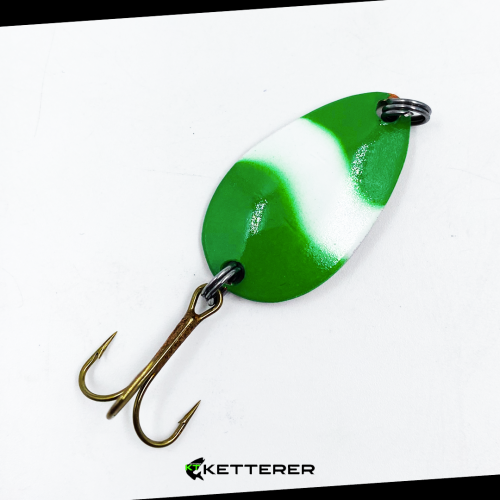 Cuchara de Pesca - Blanca Verde