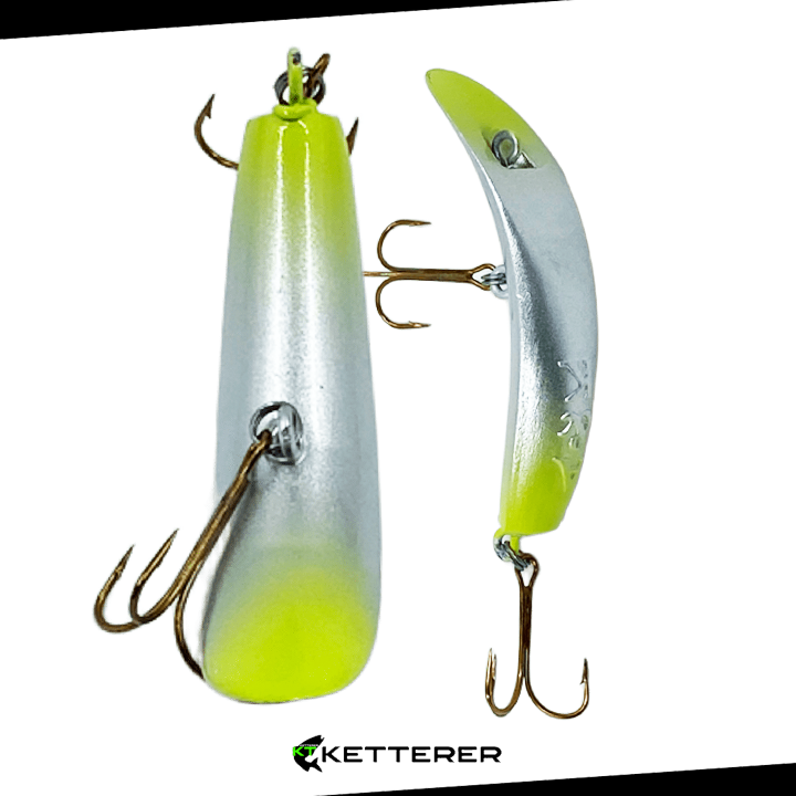 Señuelo Caimán - Patito Plateado (C42)