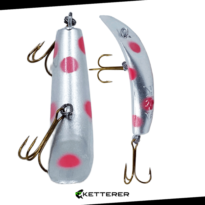 Señuelo Caimán - Plateado Punto (C45)