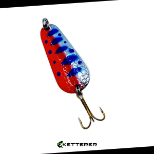 Cuchara L - Pintado Rojo Azul (CL07)