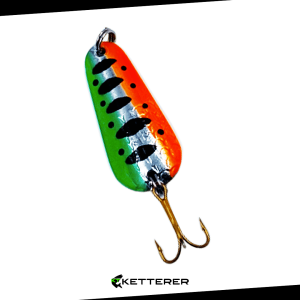 Cuchara L - Pintado Naranjo Verde (CL08)